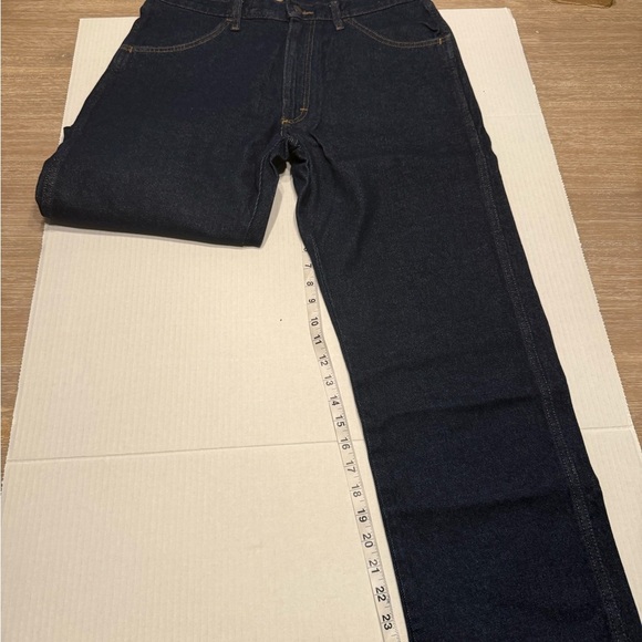 NEW-Wrangler Rustler Blue Straight Denim Jeans. Multiple Sizes - Picture 10 of 11